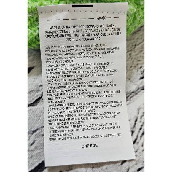 LOT OF 2 Vans Off The Wall Beanie Hat Stretch Green Brown Knit Skate ADULT OS - Picture 5 of 6